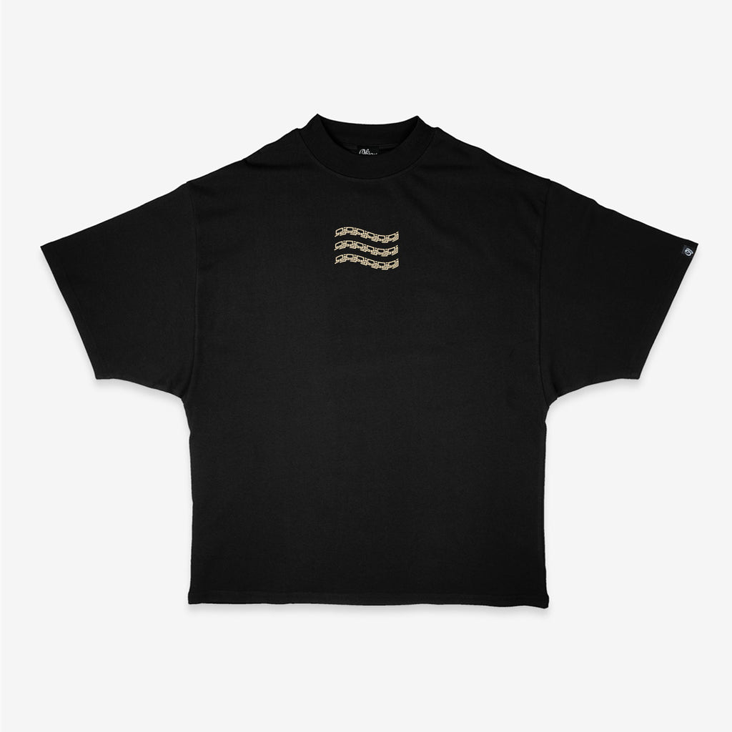 OHJAY FREDDO WAVY MOCKNECK TEE